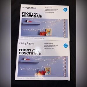 Room essentials string lights - 2 pack